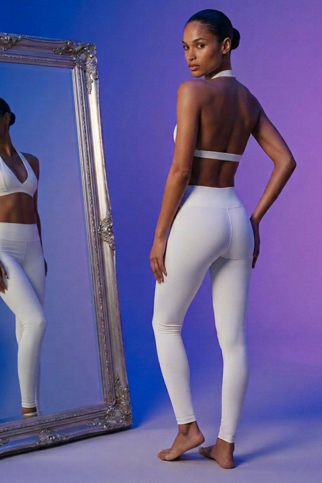 Calça Basic Fitness Off White