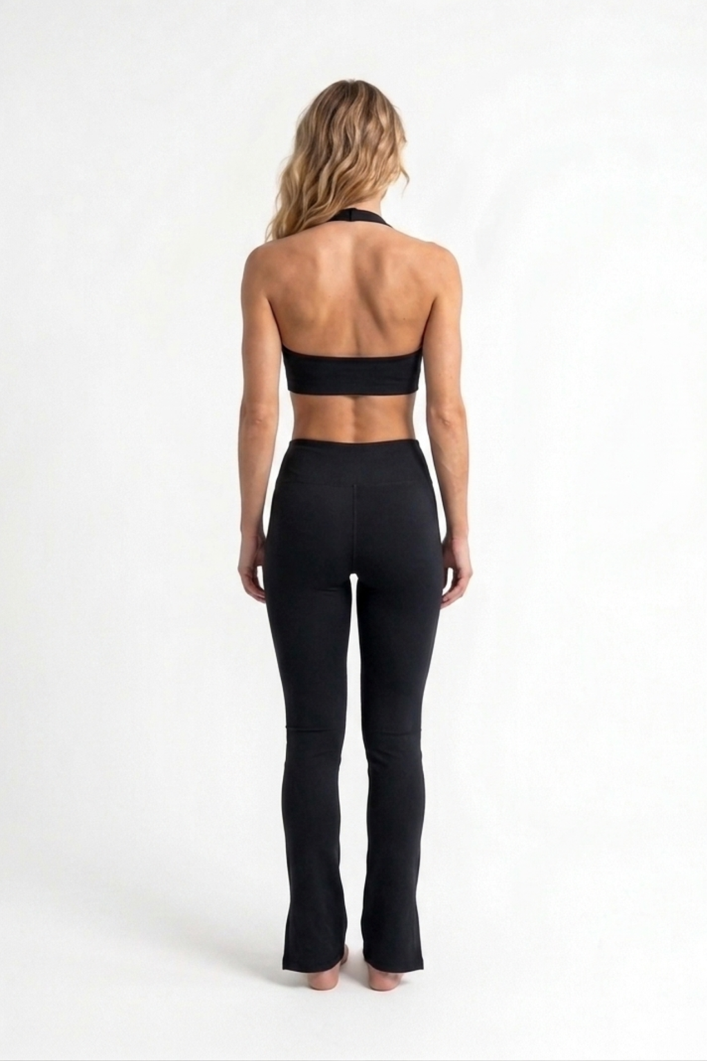 Calça Flare Fitness Preto