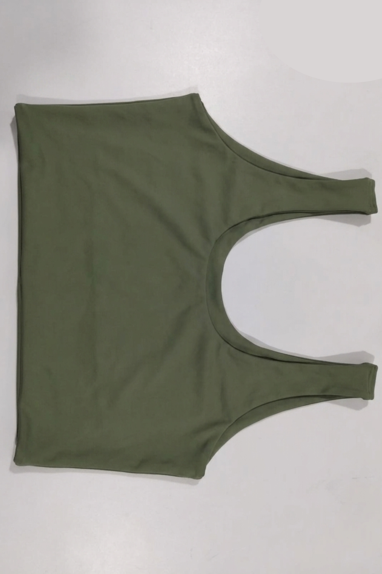 Top Basic Fitness Verde Militar